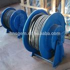 Electric Gantry Crane Spring Loaded Cable Reel , Spring Loaded Cable Spool Stable Running