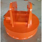 Large Volumes Scrap Handling Equipment Magnets Round Shaped 75% Duty Cycle
