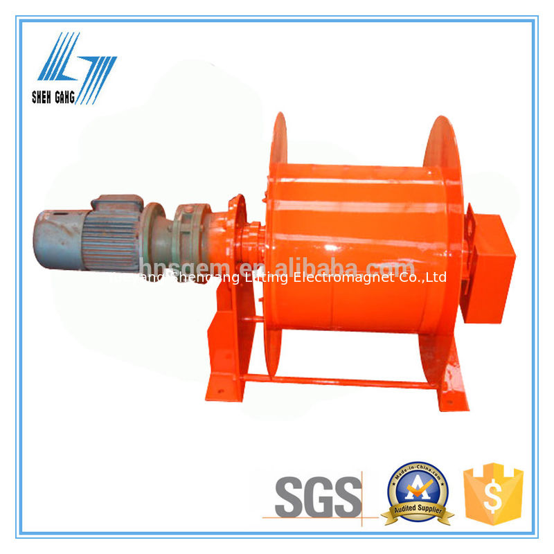 Industrial Automatic Hose Reel , Motorized Cable Reel Roller Safe Power Supply