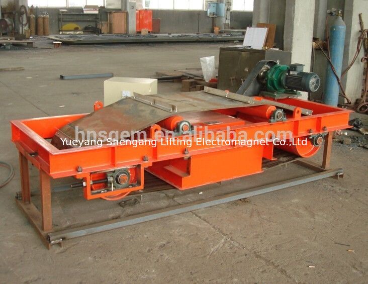 Long Term System Magnetic Iron Separator , Magnetic Separator For Grinding Machine