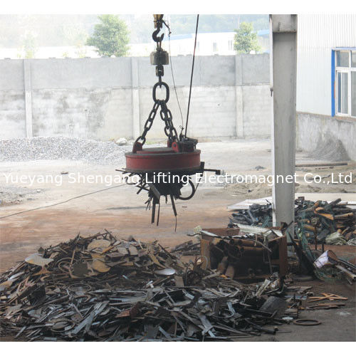 MW5 Series Scrap Lifting Magnet , Magnetic Sheet Metal Lifter Low Energy Consumption