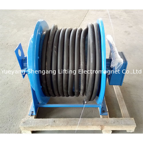 Slip Ring Exterior Installed Spring Loaded Cable Reel Over Hanging Type