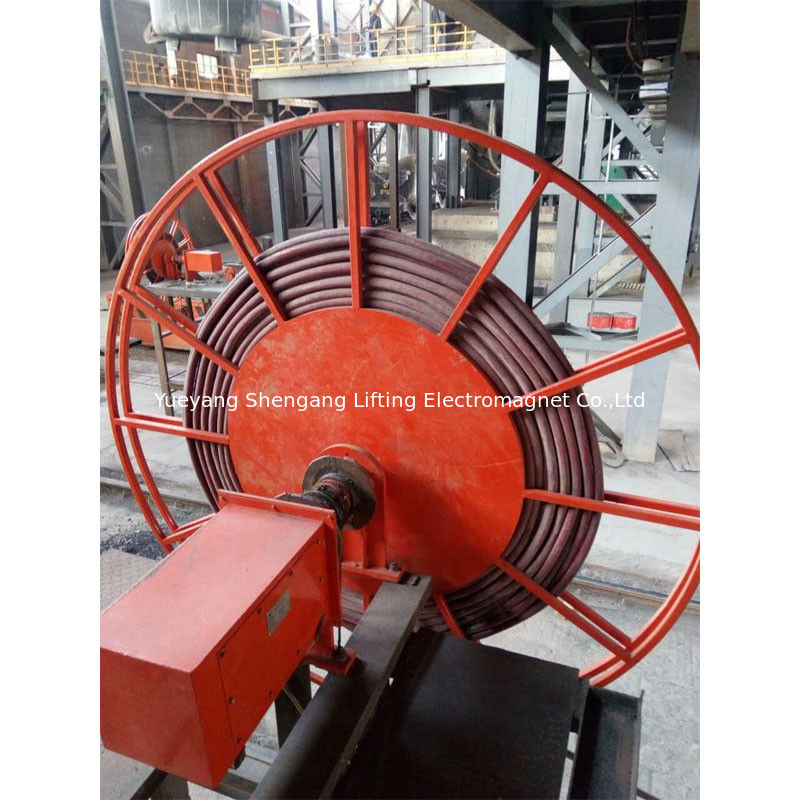 200m Motorized Cable Reel Avoid Mess Cord Wire For Coiling Power Cables