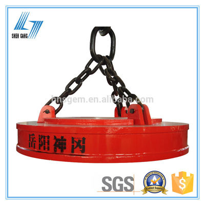 Powerful Electric Lifting Magnets Grade C Strong Excitation Control System