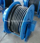 Electric Gantry Crane Spring Loaded Cable Reel , Spring Loaded Cable Spool Stable Running