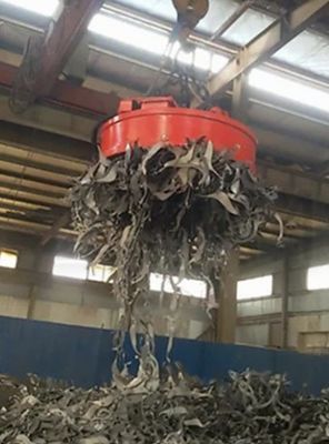Crane Scrap Lifting Magnet Strong Chain Connector Welded Body Structure