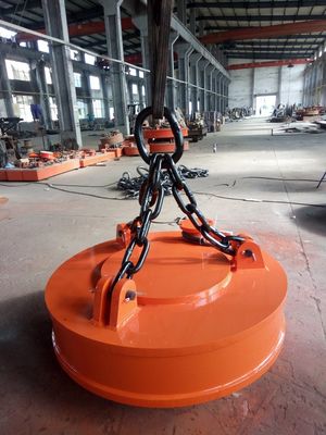 Magnetic Power Lift for Lifting Steel Scraps