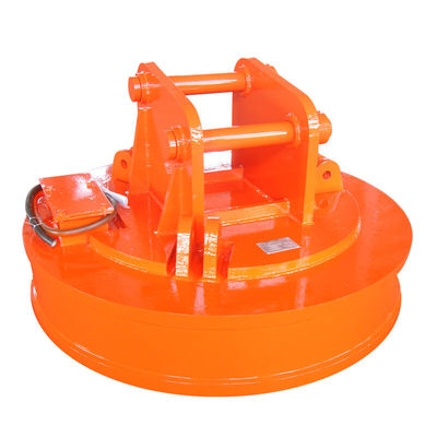 Small Scrap Metal Magnet , Hydraulic Magnet For Excavator Considerate Operation Reliability