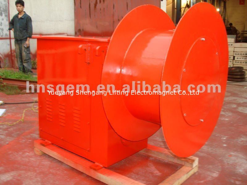 Overhanging Type Motorized Cable Reel 4 Phase Low Energy Consumption