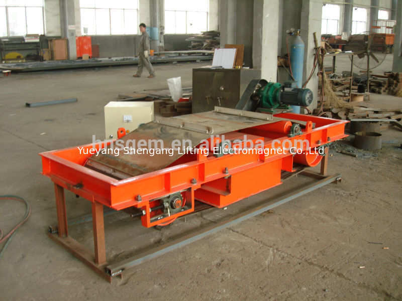 Overhead High Gradient Magnetic Separation Mahcine For Conveyor Belt