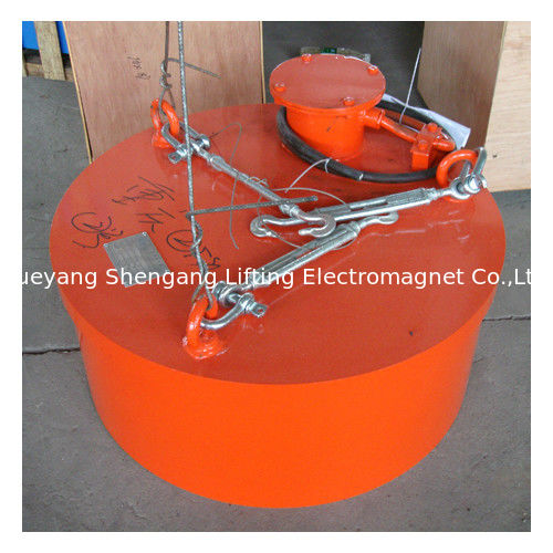 Circular Crane Lifting Overband Magnetic Separator For Lifting Steel Scraps