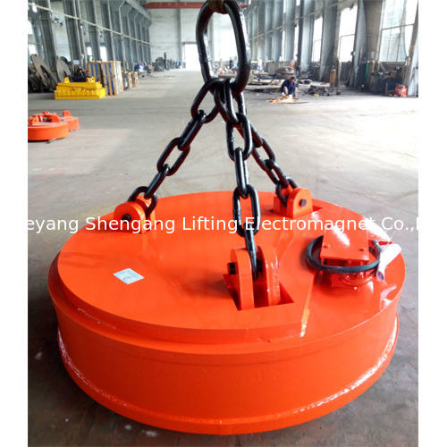 Durable Round Lifting Magnets Heat Resistant Long Service Life Improved Electrical Property