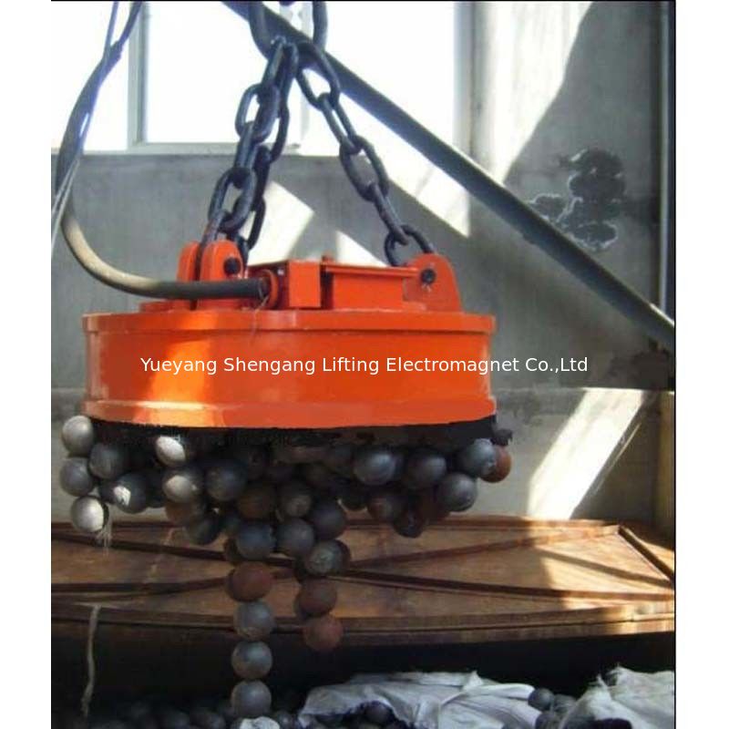 Shock Proof Scrap Lifting Magnet , Steel Handling Magnets Abrasion Resisting