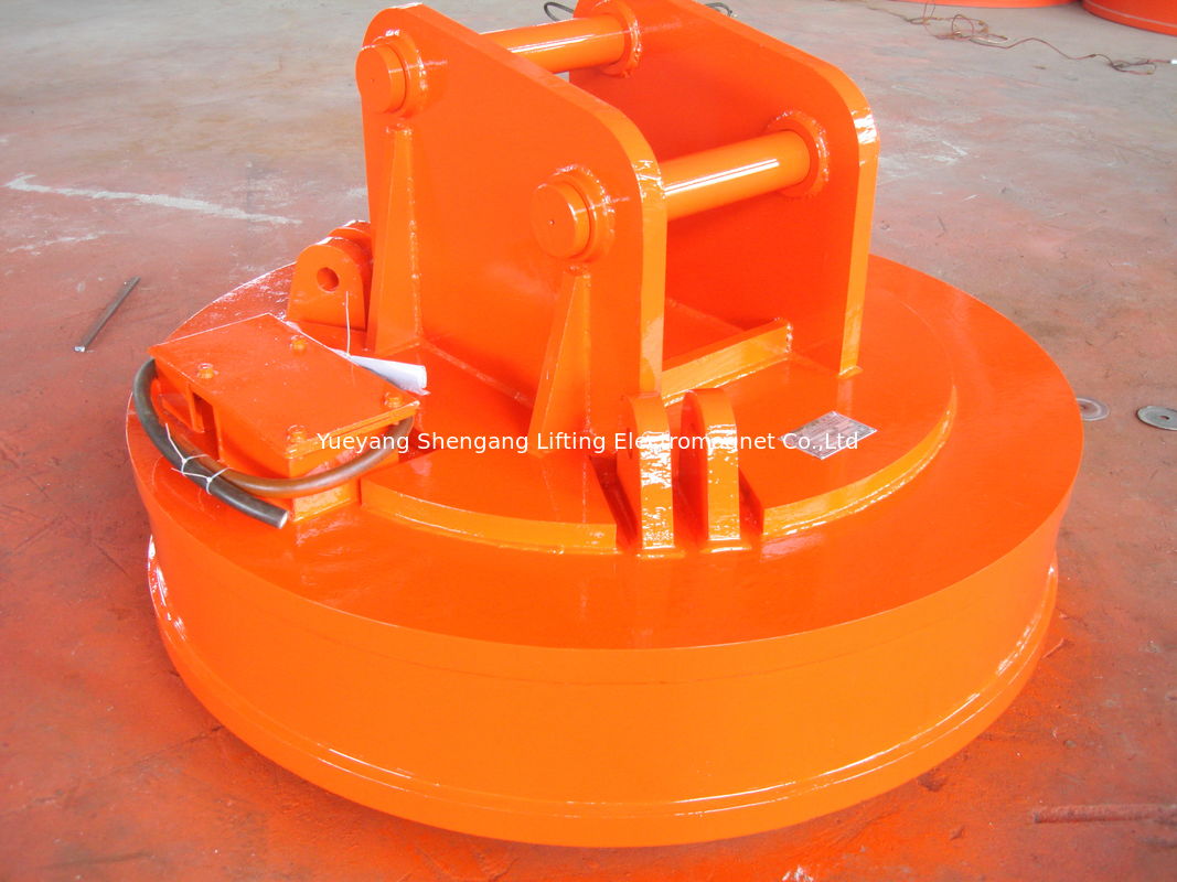 MW5 Excavator Magnet Attachment High Precision Electric Type Customized