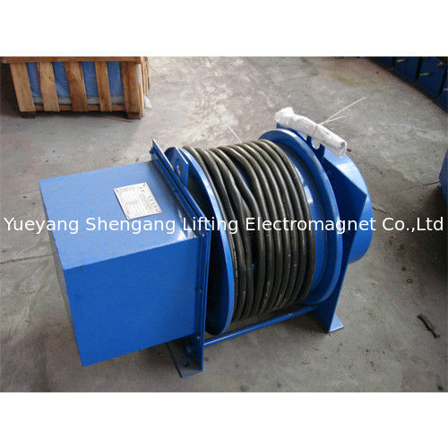 Spiral Power Spring Loaded Cable Reel Slip Ring Mounted Externally