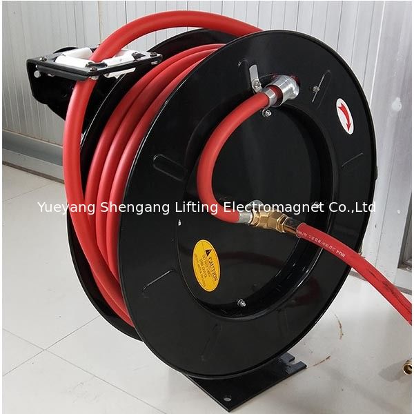 Industrial Pope Retractable Hose Reel Long Durability Wall Mountable