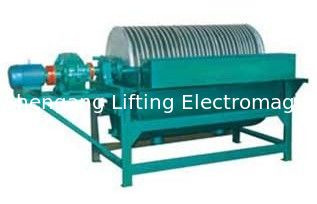 Coal Mining Magnetic Drum Separator , Magnetic Drum Pulley 19 R/Min Speed